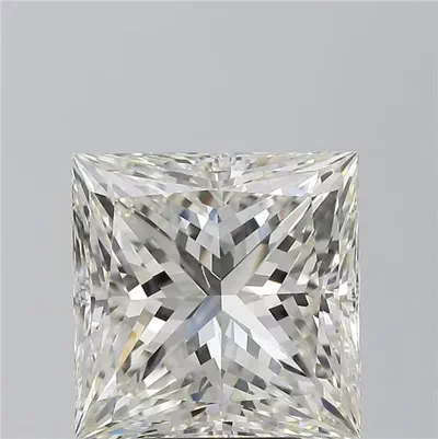 5.05ct J VS2 Excellent Cut Princess Diamond