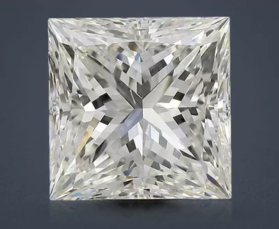 5.05ct J VS2 Excellent Cut Princess Diamond
