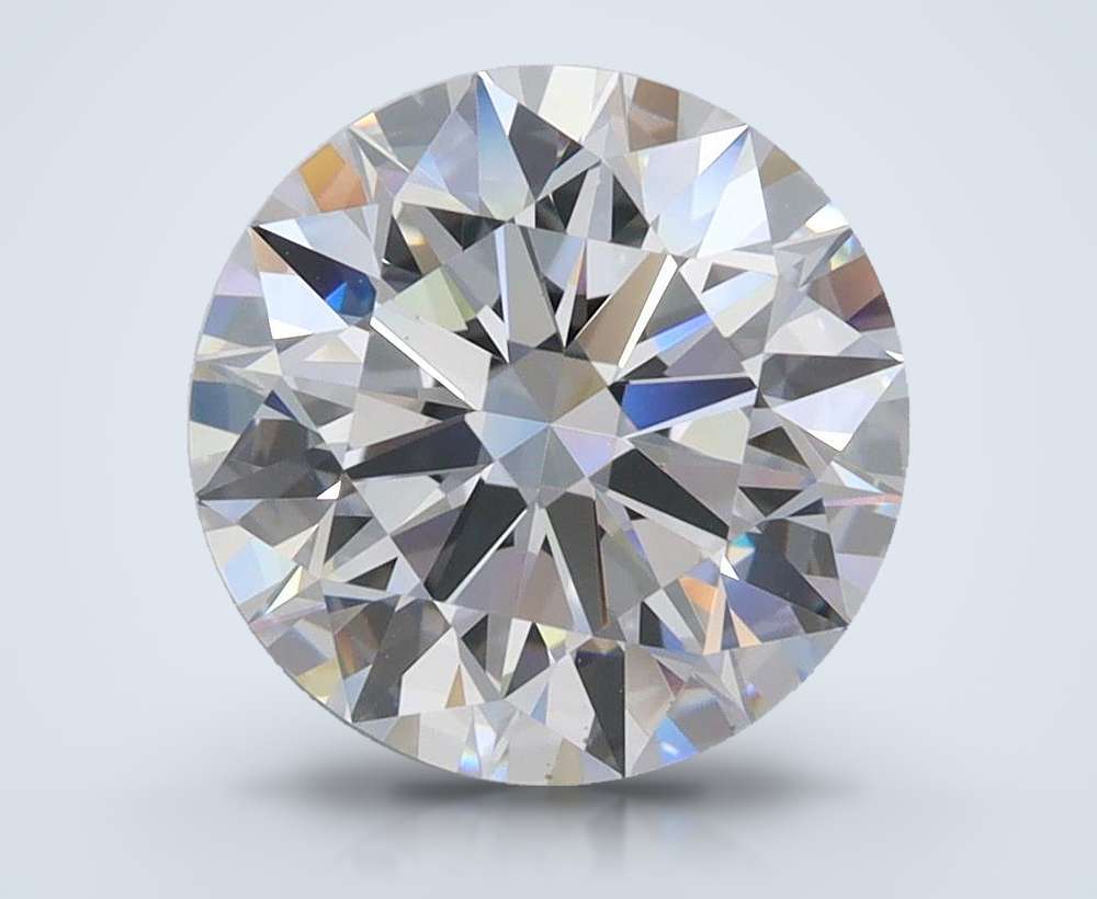 2.94ct D FL Rare Carat Ideal Cut Round Lab Grown Diamond