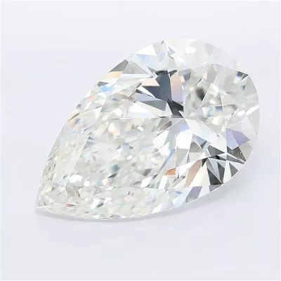 13.03ct F VVS2 Rare Carat Ideal Cut Pear Lab Grown Diamond