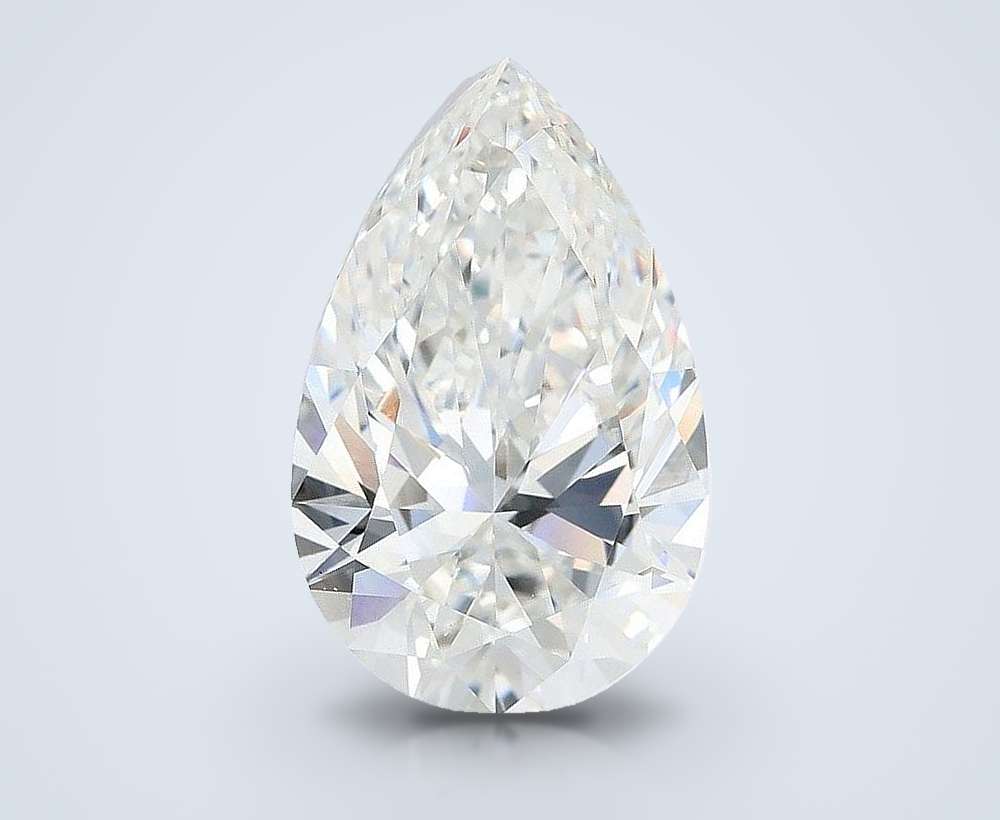 13.03ct F VVS2 Rare Carat Ideal Cut Pear Lab Grown Diamond