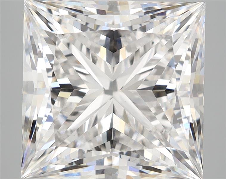 7.10ct F VS1 Rare Carat Ideal Cut Princess Lab Grown Diamond