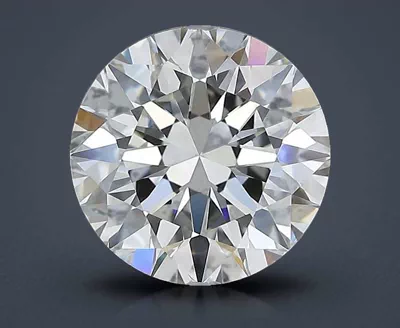 2.90ct J VVS2 Rare Carat Ideal Cut Round Diamond