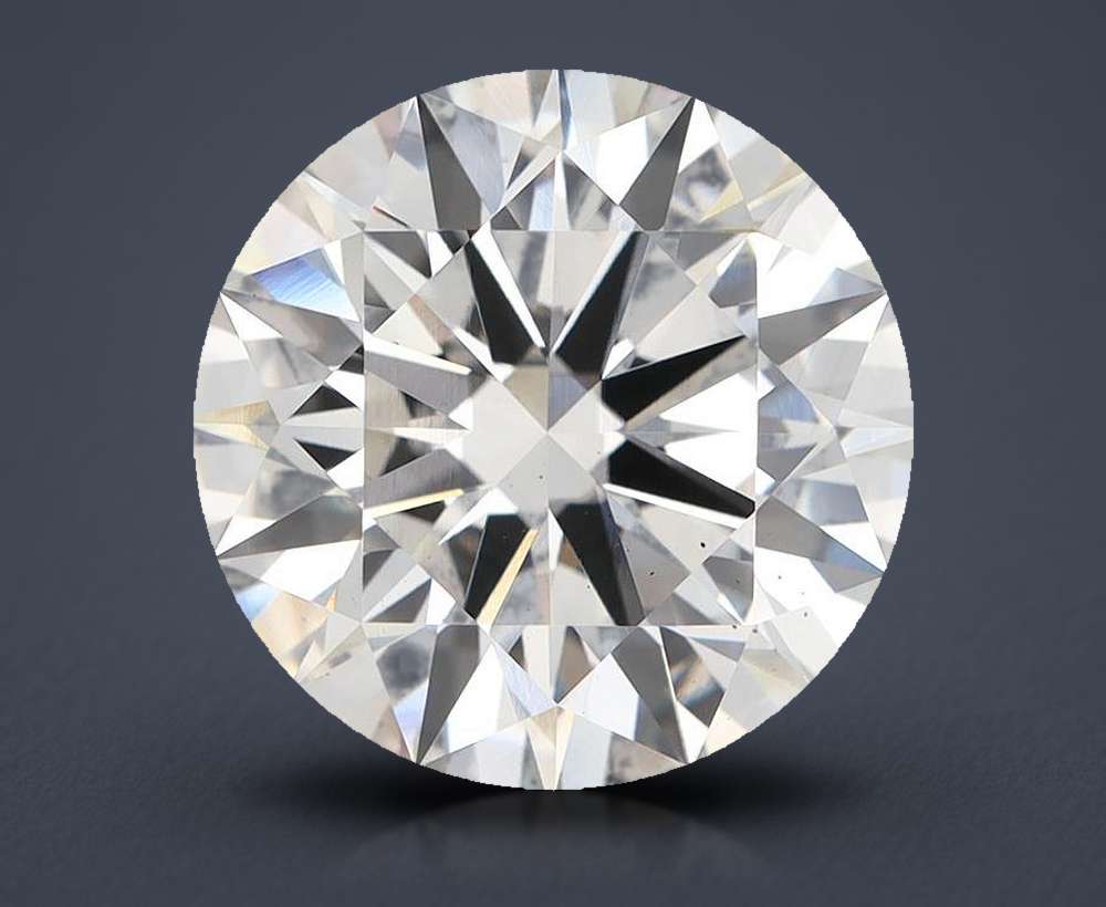 7.26ct G VS2 Rare Carat Ideal Cut Round Lab Grown Diamond