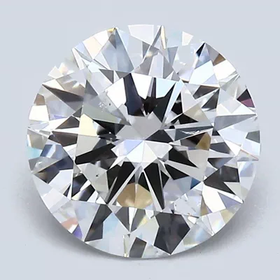 2.05ct D SI1 Rare Carat Ideal Cut Round Diamond