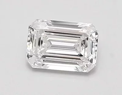 0.86ct D VVS2 Rare Carat Ideal Cut Emerald Lab Grown Diamond