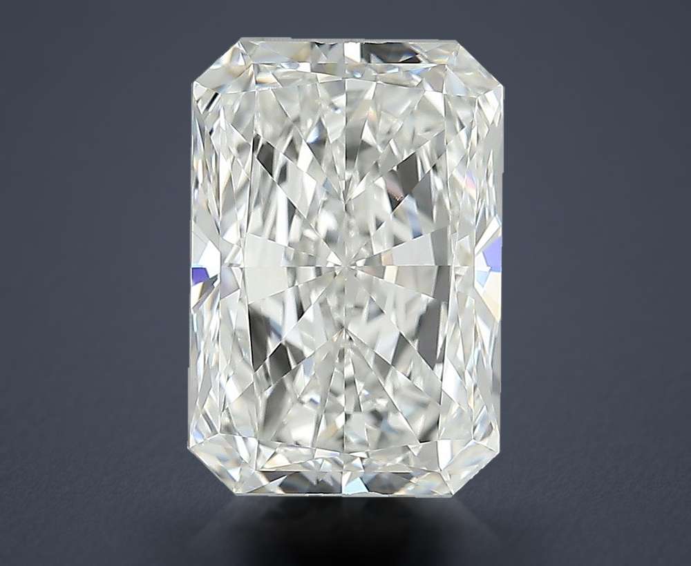 4.05ct I VS1 Rare Carat Ideal Cut Radiant Diamond