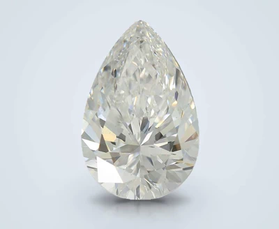 4.08ct E VS2 Rare Carat Ideal Cut Pear Lab Grown Diamond