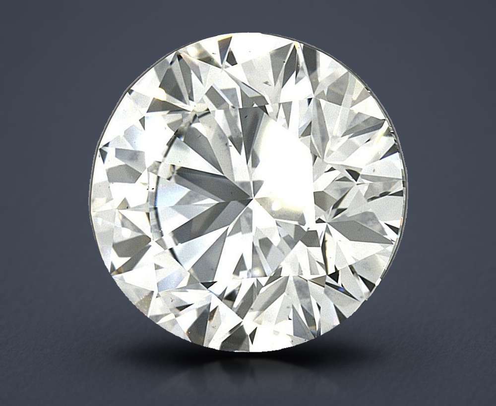 4.61ct G VS2 Rare Carat Ideal Cut Round Diamond