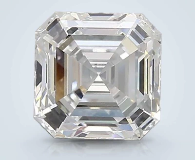 2.09ct D VVS1 Rare Carat Ideal Cut Asscher Lab Grown Diamond