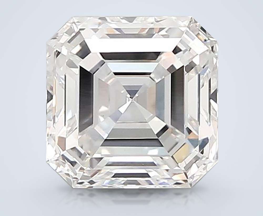 5.07ct E VS1 Rare Carat Ideal Cut Asscher Lab Grown Diamond