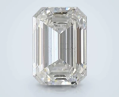 0.95ct E VS2 Rare Carat Ideal Cut Emerald Lab Grown Diamond