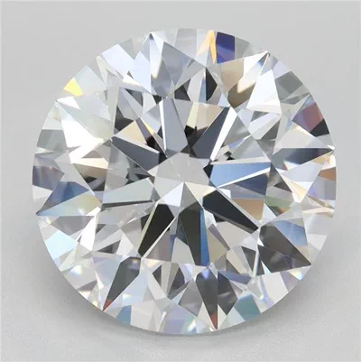 4.28ct D VVS2 Rare Carat Ideal Cut Round Lab Grown Diamond