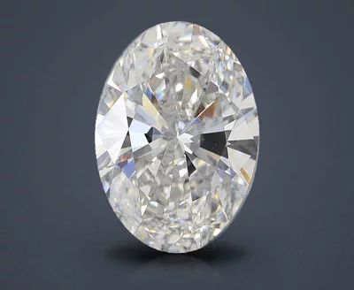 12.10ct E VS1 Rare Carat Ideal Cut Oval Lab Grown Diamond