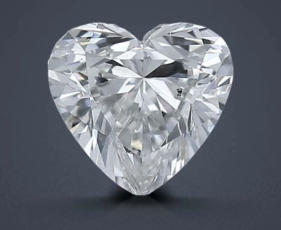 0.37ct G SI1 Very Good Cut Heart Diamond