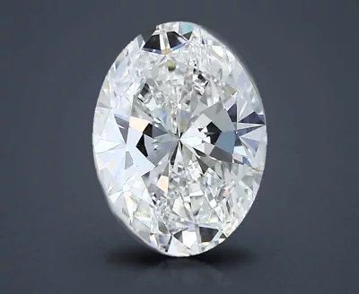 2.00ct G VVS2 Rare Carat Ideal Cut Oval Diamond