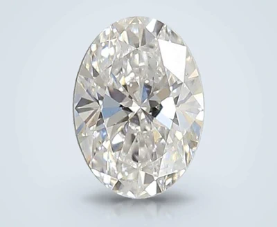 0.94ct D VS1 Rare Carat Ideal Cut Oval Lab Grown Diamond