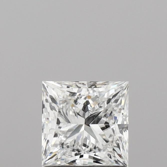 1.04ct E SI1 Rare Carat Ideal Cut Princess Lab Grown Diamond