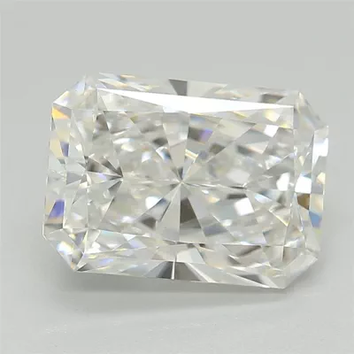 1.55ct E VVS2 Rare Carat Ideal Cut Radiant Lab Grown Diamond