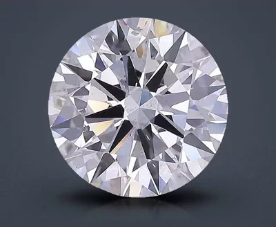 3.66ct F SI1 Rare Carat Ideal Cut Round Lab Grown Diamond