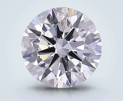 3.66ct F SI1 Rare Carat Ideal Cut Round Lab Grown Diamond