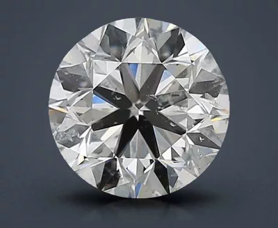 3.02ct H SI2 Very Good Cut Round Diamond