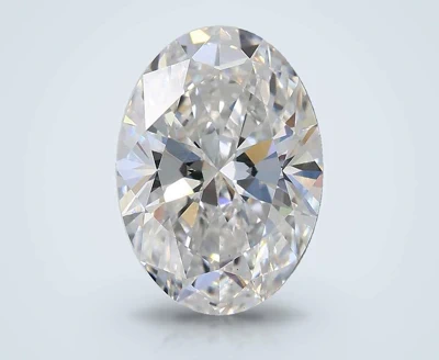 2.04ct D VS1 Rare Carat Ideal Cut Oval Lab Grown Diamond