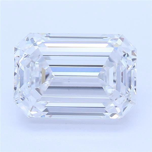 1.61ct D VS1 Rare Carat Ideal Cut Emerald Lab Grown Diamond