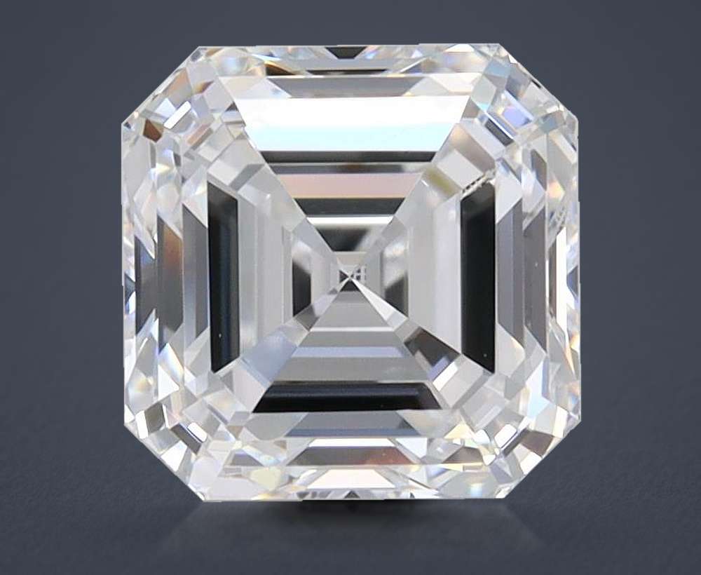 1.56ct D VS1 Rare Carat Ideal Cut Asscher Lab Grown Diamond