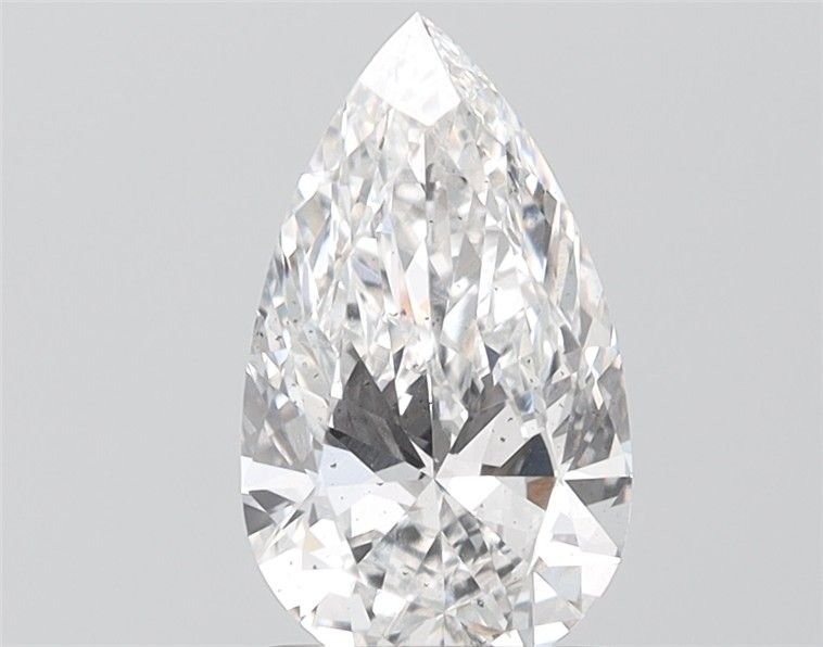1.47ct E SI1 Rare Carat Ideal Cut Pear Lab Grown Diamond
