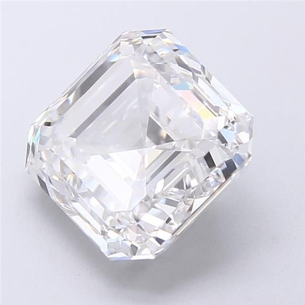 6.05ct F VS1 Rare Carat Ideal Cut Asscher Lab Grown Diamond