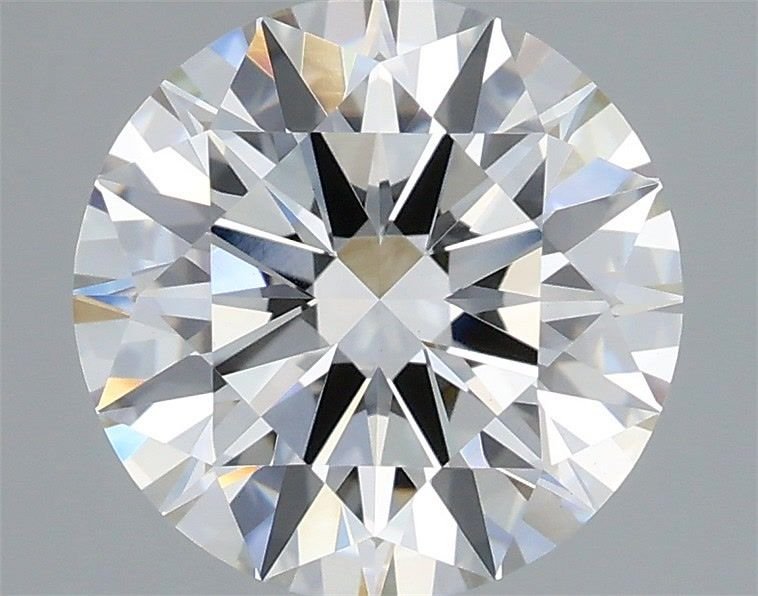 2.13ct H VVS2 Rare Carat Ideal Cut Round Lab Grown Diamond
