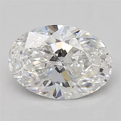 1.54ct D VVS2 Rare Carat Ideal Cut Oval Lab Grown Diamond