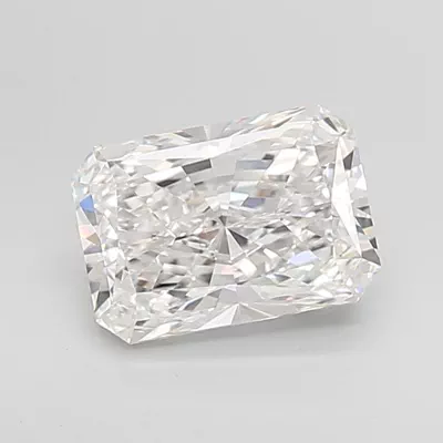3.01ct E VS1 Rare Carat Ideal Cut Radiant Lab Grown Diamond