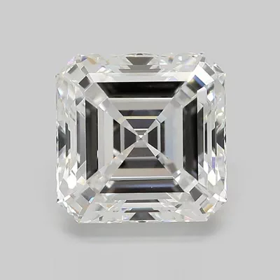 5.03ct E VS1 Rare Carat Ideal Cut Asscher Lab Grown Diamond