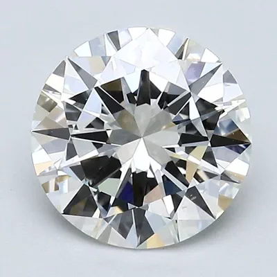 2.01ct J VVS2 Very Good Cut Round Diamond