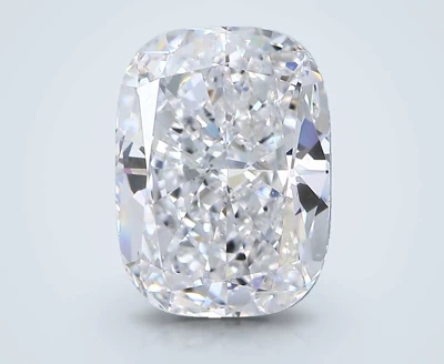 4.04ct E SI1 Rare Carat Ideal Cut Cushion Diamond