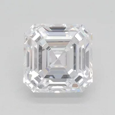 1.02ct D SI1 Rare Carat Ideal Cut Asscher Lab Grown Diamond