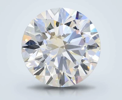 5.05ct F VS1 Rare Carat Ideal Cut Round Lab Grown Diamond