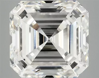 8.14ct E VVS2 Excellent Cut Asscher Lab Grown Diamond