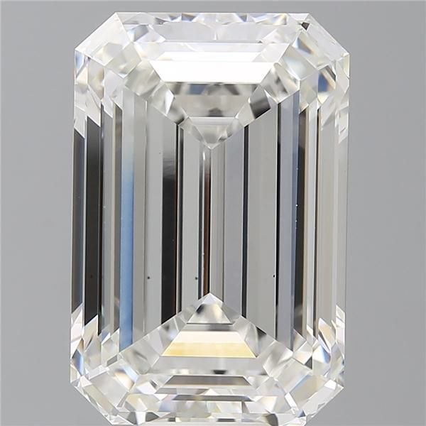 14.07ct F VS1 Rare Carat Ideal Cut Emerald Lab Grown Diamond
