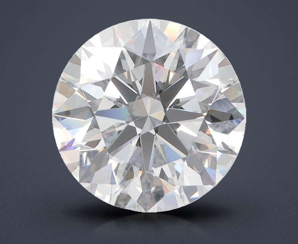2.08ct D FL Rare Carat Ideal Cut Round Lab Grown Diamond
