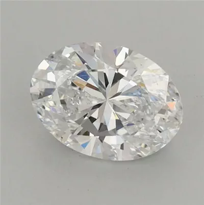 1.10ct D VVS2 Very Good Cut Oval Lab Grown Diamond