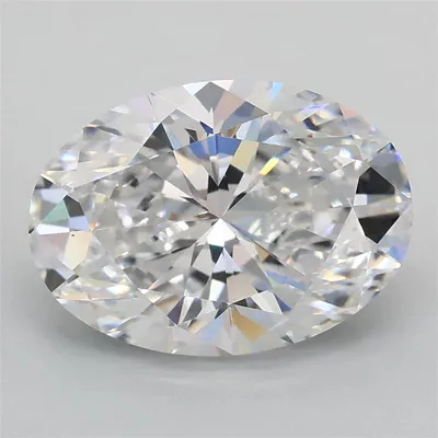 2.52ct E VS1 Rare Carat Ideal Cut Oval Lab Grown Diamond