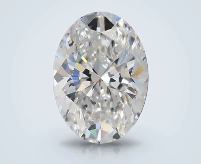 2.52ct E VS1 Rare Carat Ideal Cut Oval Lab Grown Diamond