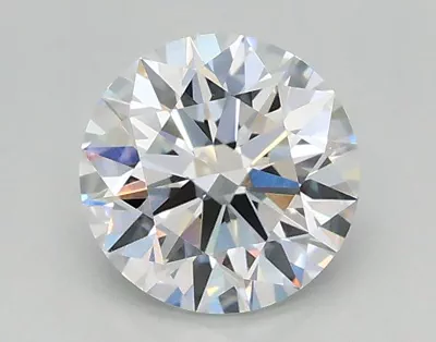 0.87ct D VVS2 Rare Carat Ideal Cut Round Lab Grown Diamond