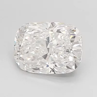2.53ct E VVS2 Rare Carat Ideal Cut Cushion Lab Grown Diamond