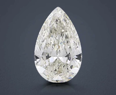 30.49ct J VS1 Very Good Cut Pear Lab Grown Diamond