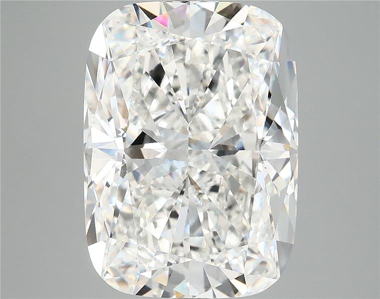 9.58ct F VVS2 Rare Carat Ideal Cut Cushion Lab Grown Diamond