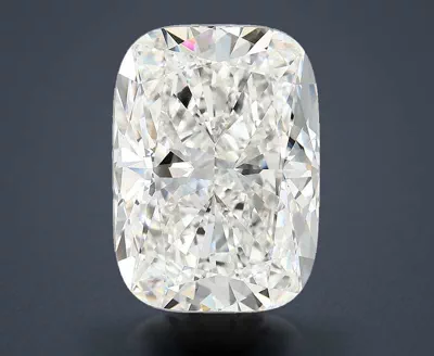 9.58ct F VVS2 Rare Carat Ideal Cut Cushion Lab Grown Diamond